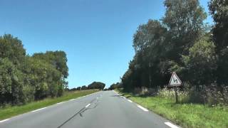 preview picture of video 'Driving On The D31, D787 & D787A From Bulat-Pestivien To Locménard, Brittany, France 24th July 2012'