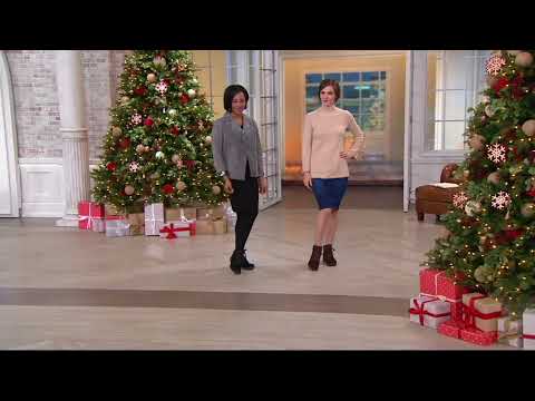 Earth Origins Suede Lace-up Ankle Boots - Porter on QVC