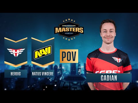 CS:GO - PoV - cadiaN - Heroic vs. Natus Vincere - DreamHack Masters Spring 2021 - Semi-final