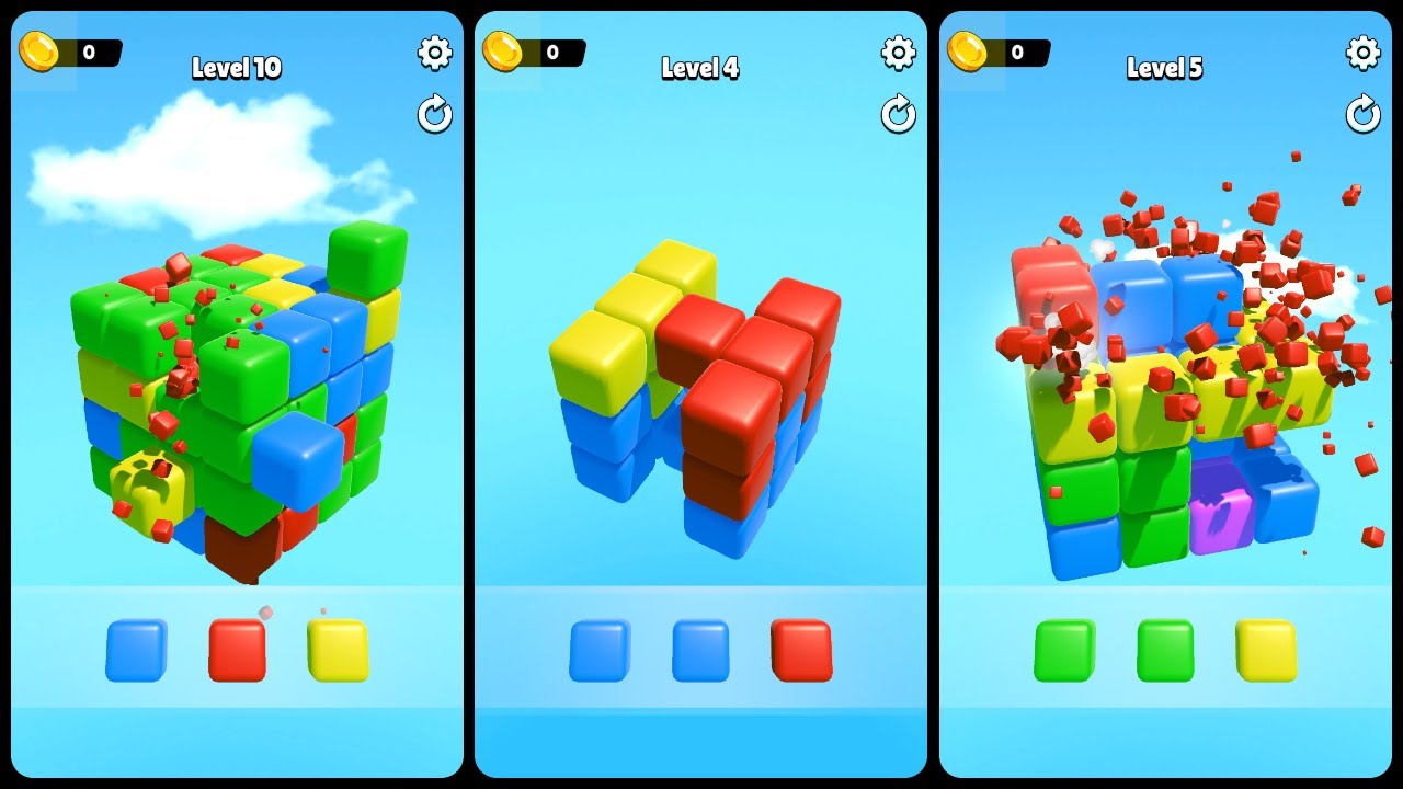 Drop Cubes Gameplay Video for Android