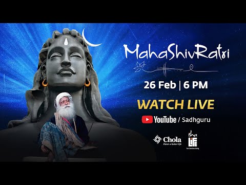 Celebrate Mahashivratri with Sadhguru in Adiyogi’s Presence | 6 PM on 26 Feb | Sadhguru