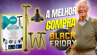 BENGALA COM LUZ  LED (ESSA É TOP )?A MELHOR BENGALA COM LUZ DE LED PRÁTICA DE 2024 /