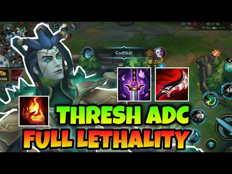 THRESH WILD RIFT BUILD ASSASSIN LEGENDARY TIPS
