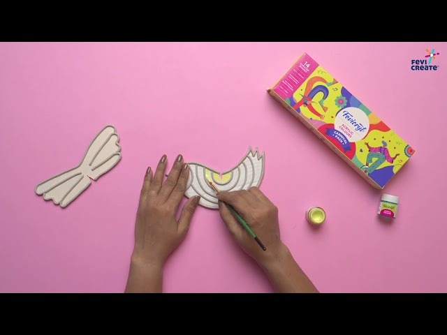 Beautiful Lippan Art Bird Danglers | Creative Clay Craft for Kids & Home Decor