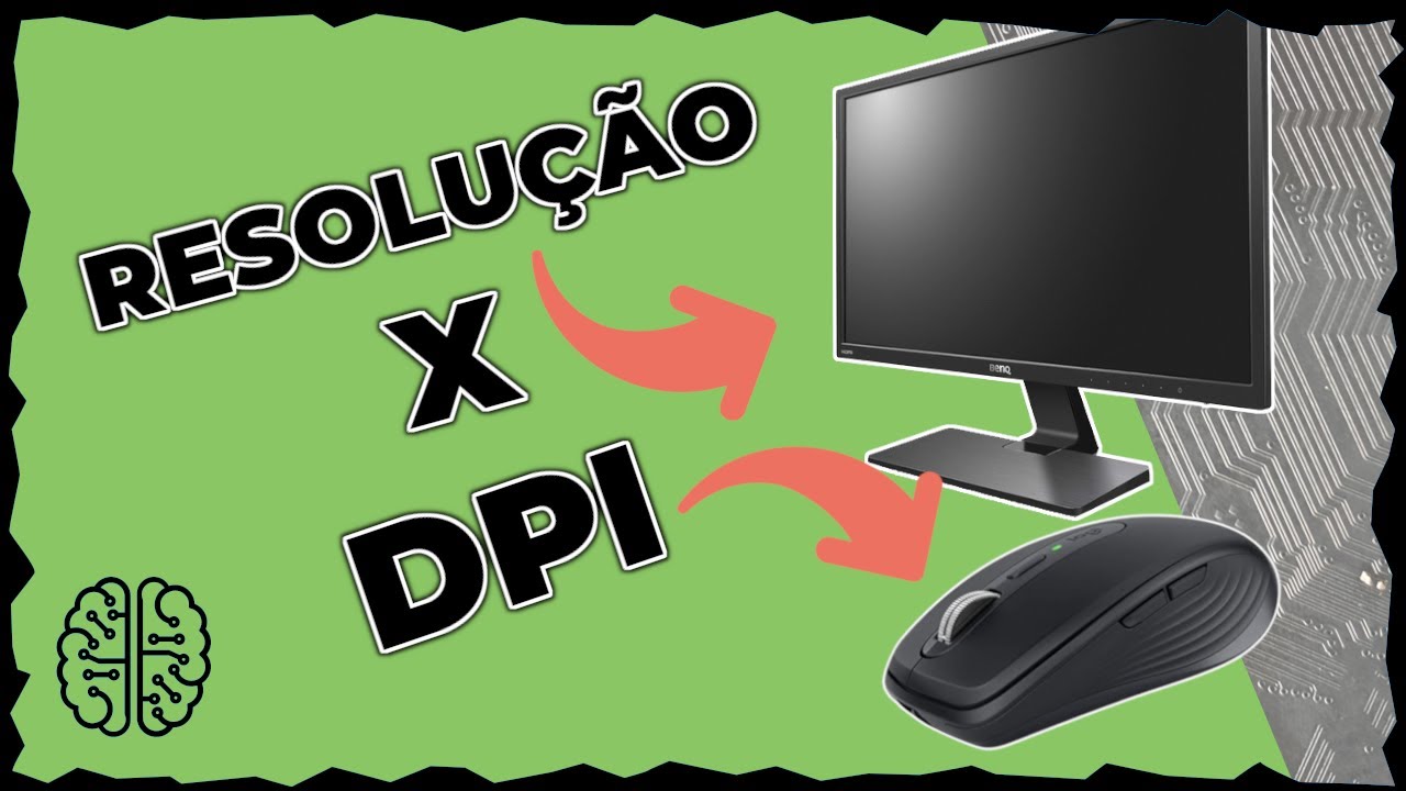 Seu DPI do MOUSE combina com a RESOLUÇÃO do MONITOR ???