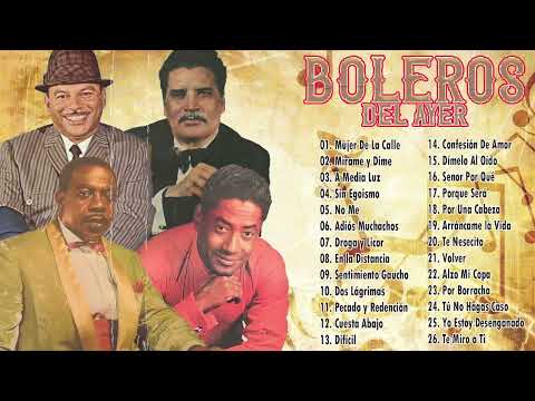 Alberto Beltran, Daniel Santos, Orlando Contreras, Vicentico Valdes Grandes Exitos- Boleros Del Ayer