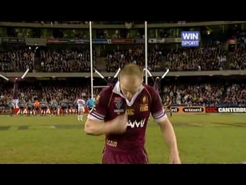State of Origin 2006 Game 3 2nd try (Lockyer's Winning Intercept Try)