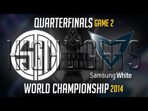 TSM vs SSW Quarter Final Game 2 Highlights LoL S4 World Championship 2014  Team Solomid vs SS White