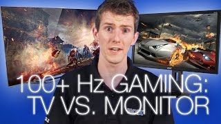 Are TVs as good as Monitors for Gaming? 144Hz Monitor vs 120Hz TV