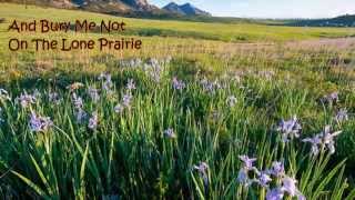 Bury Me Not On The Lone Prairie - Gary Lee Tolley