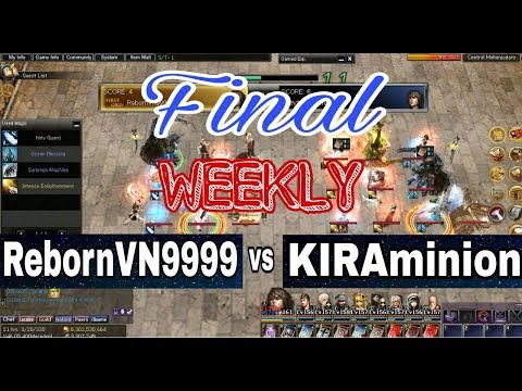 Atlantica Online -Weekly - 21/04/2018 -Reborn9999 vs KIRAminion server: macedon