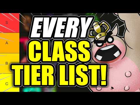 MEWGENICS Final Class Tier List