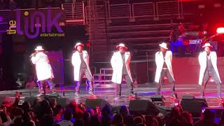 Bobby Brown performs “Roni” alongside New Edition