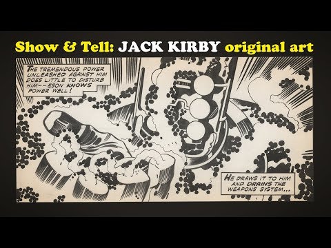 Show and Tell 09: Jack Kirby Original Art (Eternals no.9, Page 17)!