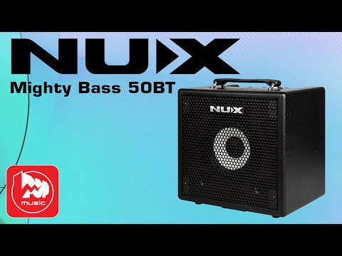 Басовый комбик NUX Mighty Bass 50BT. IR, эффекты, лупер и драм-машина