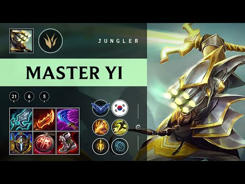 Master Yi Jungle vs Nunu & Willump - KR Diamond Patch 25.24