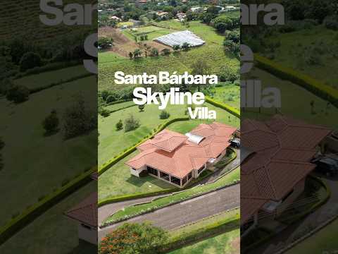 Santa Bárbara Skyline Villa | Mountain View Estate in Heredia, Costa Rica (ID 21071)
