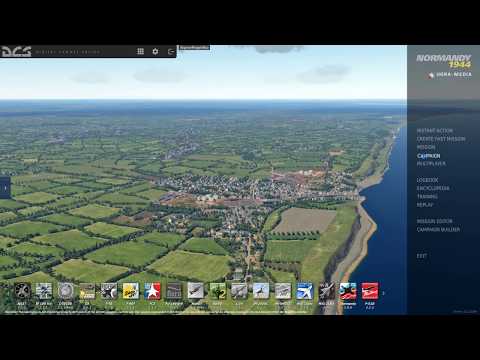 Spitfire LF Mk. IX Operation Epsom | Campaign Description | DCS World Gameplay | 1080p