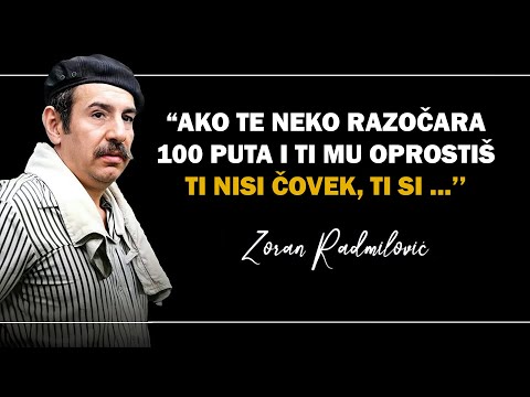 Zoran Radmilović - Citati Šarmantnog Glumca Vredni Vaše Pažnje