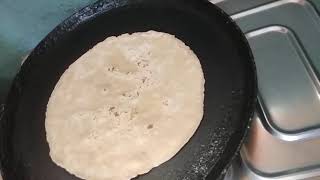 How to heat the  chapati on pan