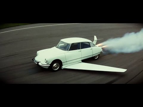 Fantomas Citroen DS19 Flugauto