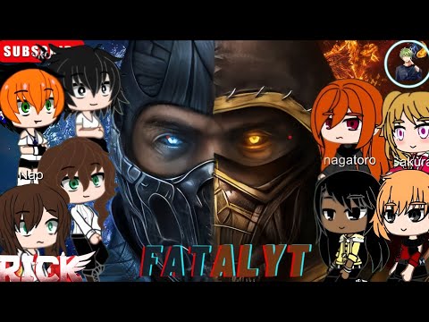 Kokujin No Tenkousei e Nagatoro-San reagindo ao rap do Scorpion vs Sub-zero @7minutoz