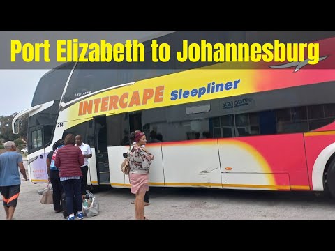 Bus travel | Port Elizabeth to Johannesburg, South Africa | Intercape