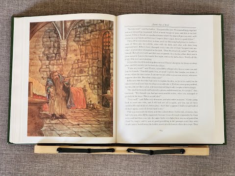 Chapter 9; The Hobbit by J.R.R. Tolkien, Illustrated by Michael Hague.