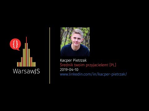 ⚡️Lightning talk — Kacper Pietrzak — Średnik twoim przyjacielem! [PL] — WarsawJS Meetup #56