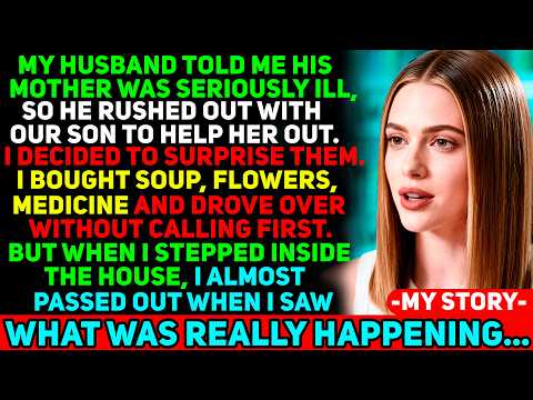 Mio marito è andato da sua madre malata con nostro figlio. Mi sono presentata senza preavviso e s...