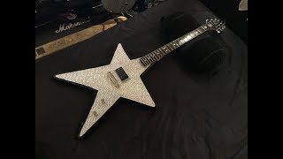 Video thumbnail for -Episode#23; "Paul Stanley-Rhinestone Star-Replica" Electric Guitar by Brian Pan's "Guitar Love"