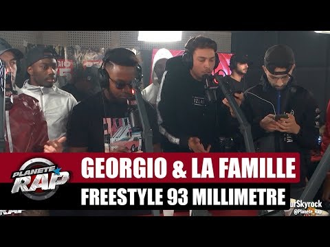 Georgio - Freestyle 93 millimètres & la famille #PlanèteRap