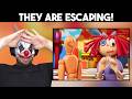 They Are Escaping THE AMAZING DIGITAL CIRCUS Ep 7 Beach Episode Reaction