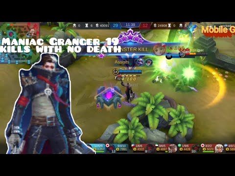 Maniac Granger 19 kills with no death