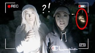 EXPLORING HAUNTED GRAVEYARD!! GHOST HUNTING [WARNING]