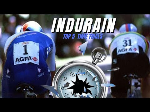 TOP 5 time trials. Miguel INDURAIN – "Big Mig".