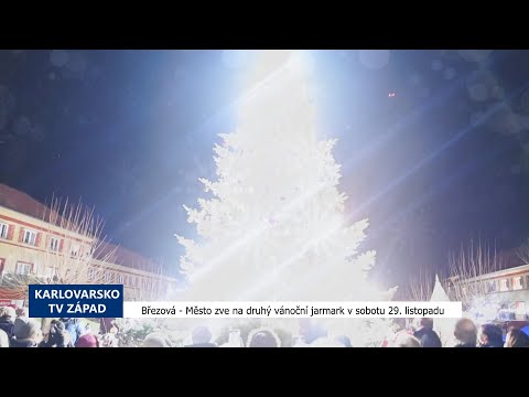 ✨ Březová: Město zve na vánoční jarmark (TV Západ)