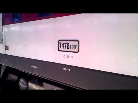 Příjezd a odjezd Bardotky T478 1001