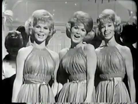 McGuire Sisters - Goodnight Sweetheart Goodnight---Sugartime (live footage)