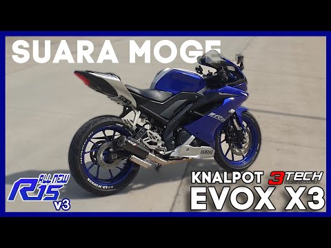 A MOGE-SOUNDING EXHAUST ON A 1-CYLINDER MOTORCYCLE?!?! | EVOX X3 EXHAUST R15 V3 REVIEW