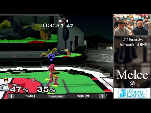 Melee at JJ's #19 - S2J (Captain Falcon) vs. HugS (Samus) - Grand Finals