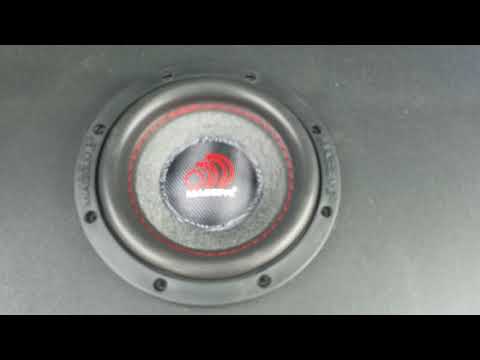 Massive Audio Summo 6.5" Subwoofer Flexing