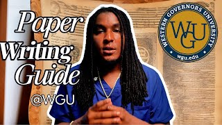 Want BETTER WGU Paper Writing Grades Watch This Now