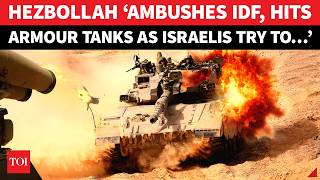 Hezbollah’s SURPRISE Attack On Israeli Troops; Decimate IDF Tanks; ‘Forced To Retreat…’ | Watch