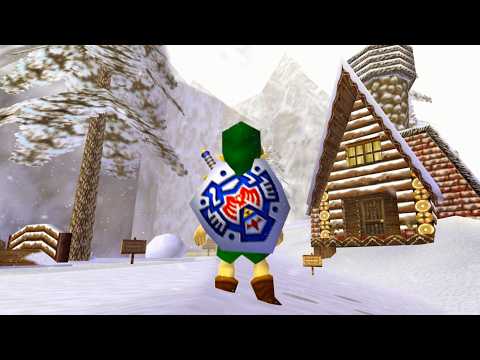 a safe place to rest... (relaxing zelda music & winter wind)