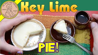 Miniature Cooking Key Lime Pie - 1940's Little Miss Structo Kitchen Set