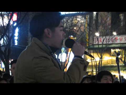 150306 Heaven's Door- Eric Nam in Hongdae