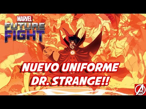 MARVEL FUTURE FIGHT DOCTOR STRANGE NUEVO UNIFORME!! BRUTAL!!! GAMEPLAY ESPAÑOL