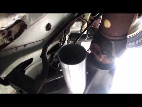 Cat Back Install 2001 Jeep Cherokee 4.0 Dynomax Super Turbo