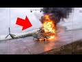 Watch A Ukrainian Drone DESTROY A Russian Helicopter